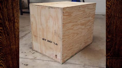 how to make plywood box